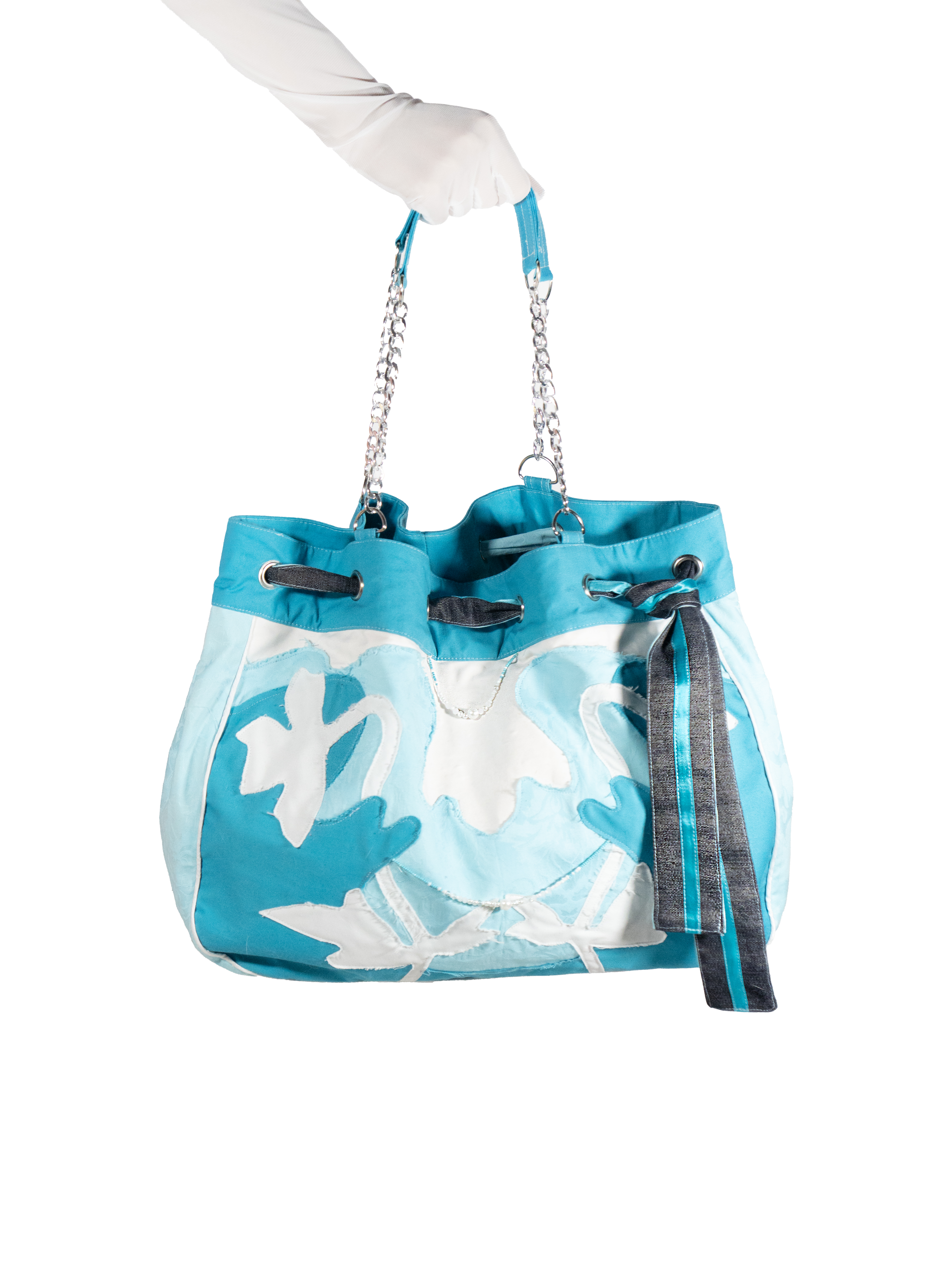 Aqua tidal bag front