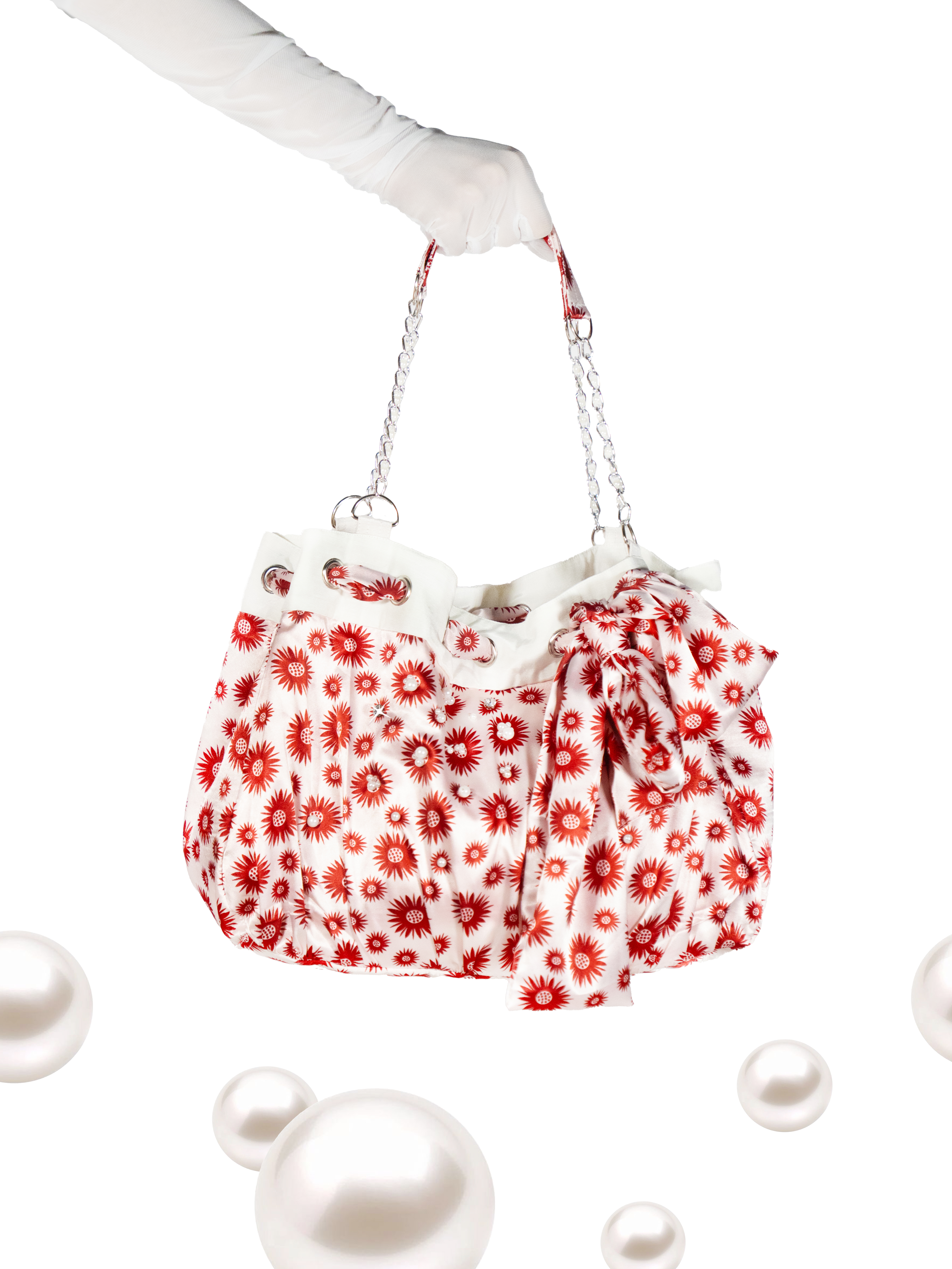 Crimson field bag front